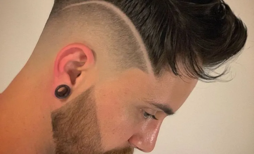 Classic male grooming style
