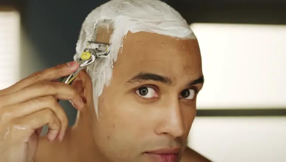 Modern grooming style for men